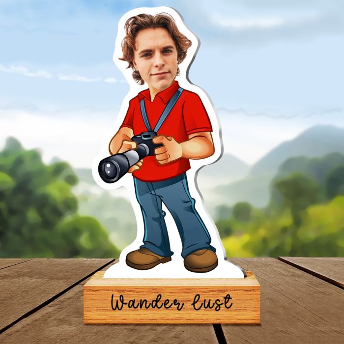 cartoon personalised photo