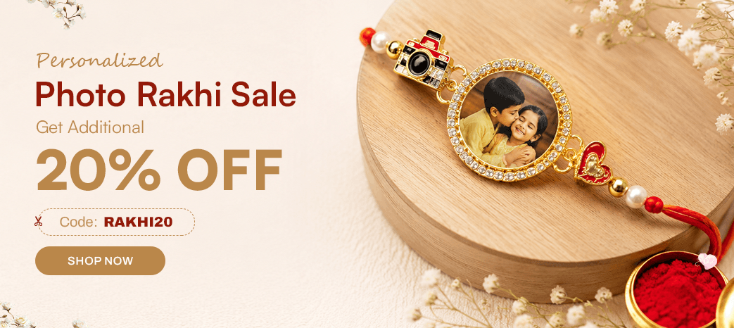 Personalized Photo Rakhi Sale