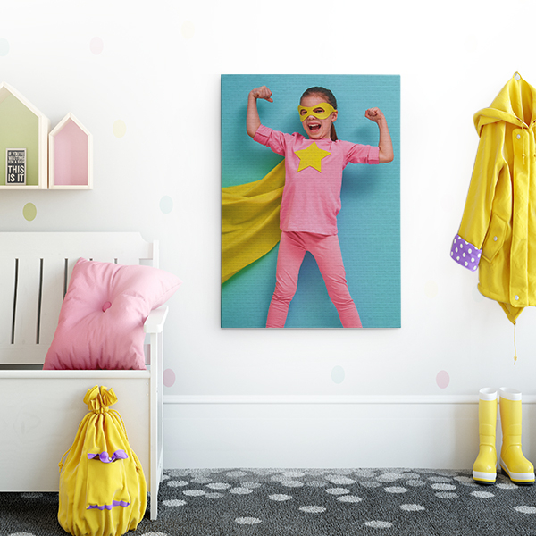 Kids fantasy character canvas prints