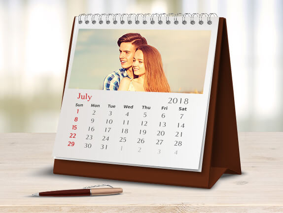 Photo Desk Calendar