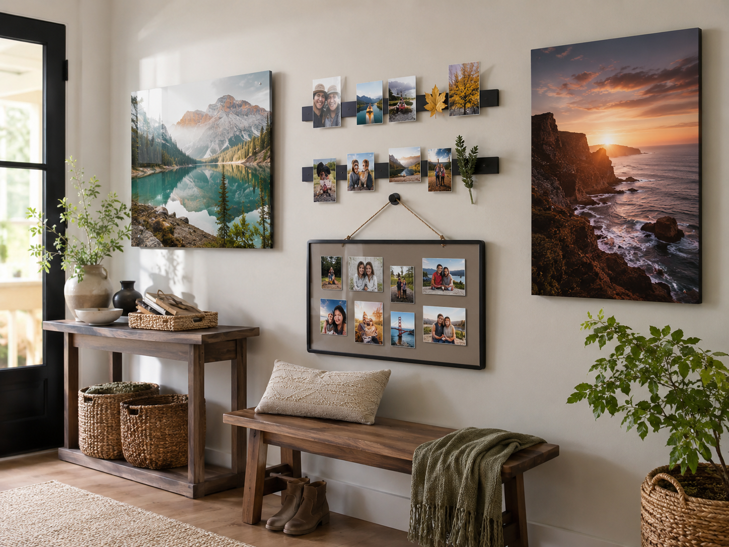 Wall Decor with a Flexible Twist