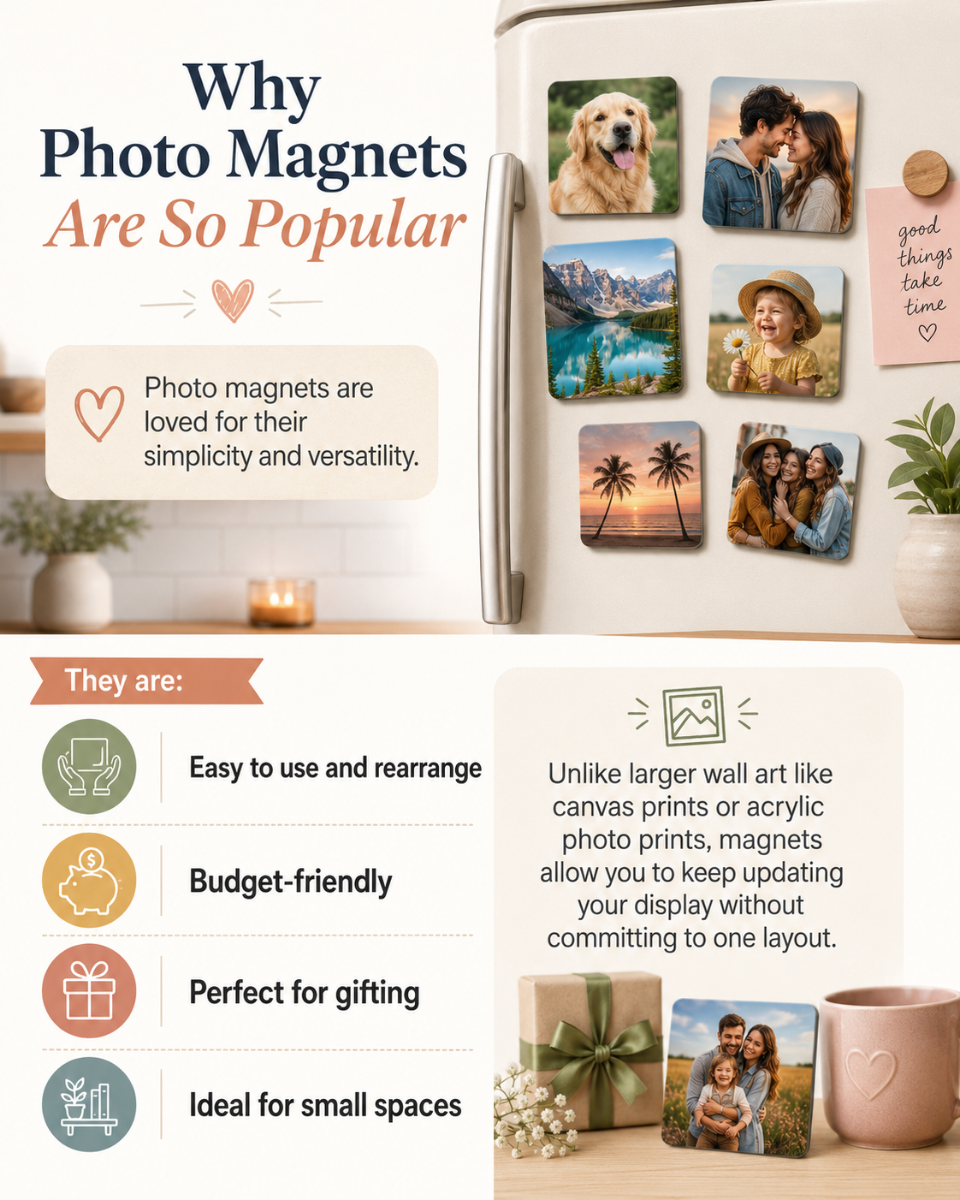 Why Photo Magnets Are So Popular