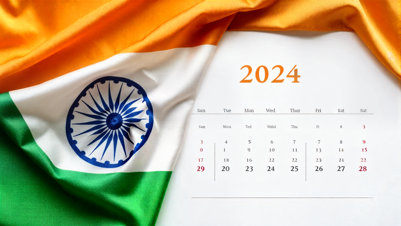 Independence Day Photo Calendar