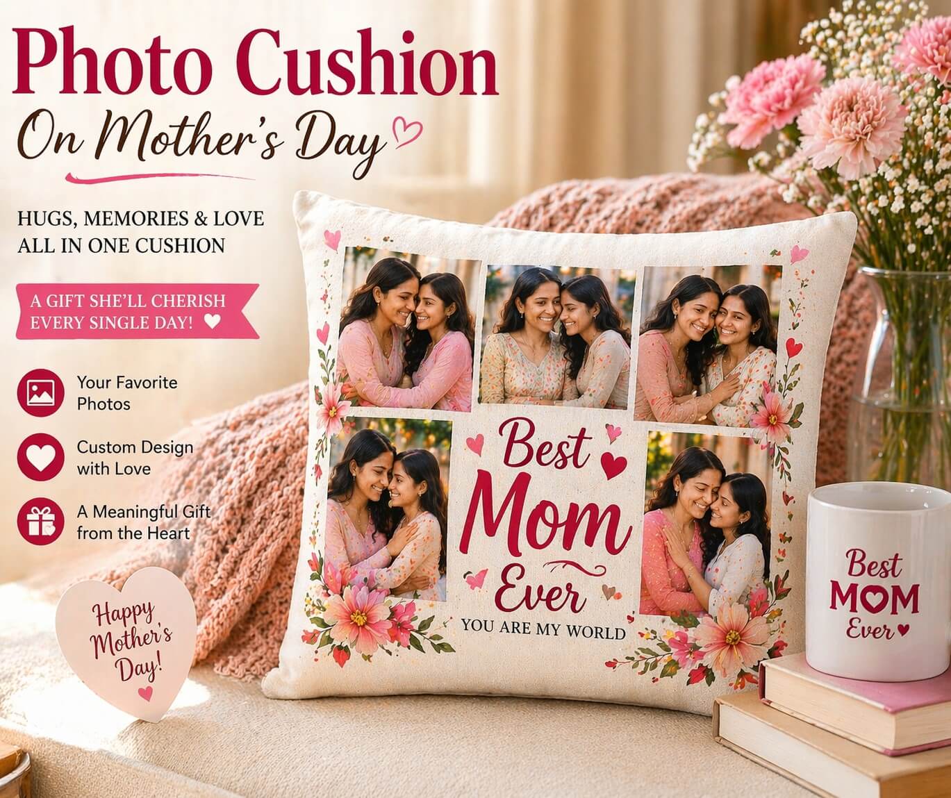 photo cushion
