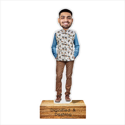 Custom Caricature Photo Stand