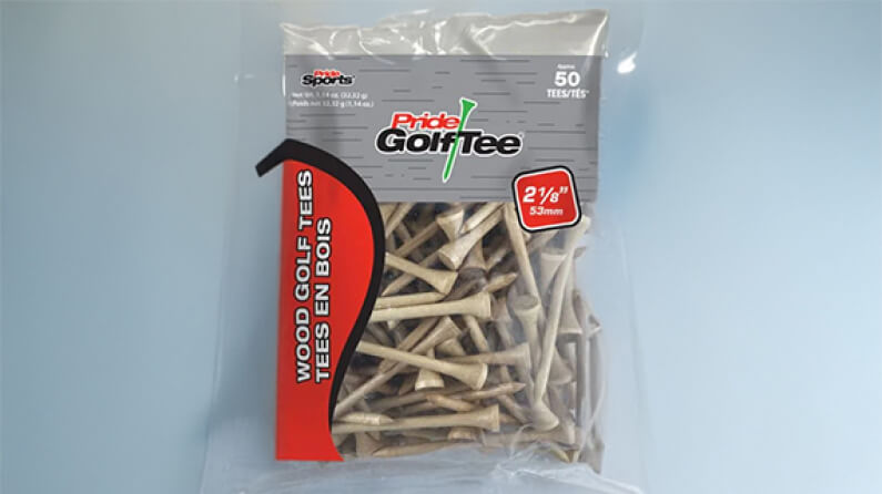 Sturdy Golf Tee Packs