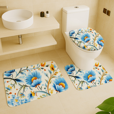 Set of 3 Bathmat Shapes Set of 3 Bathmat Shapes