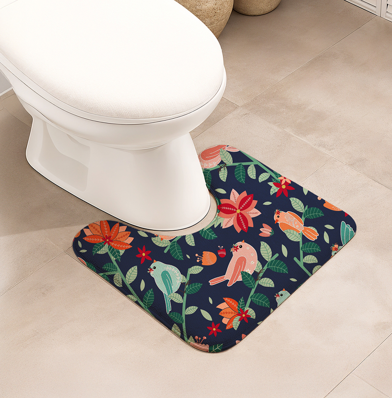 Custom Bath Mats – Personalised Bathroom Mats for Home Gifting