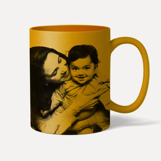 Custom Gold Coffee Mugs