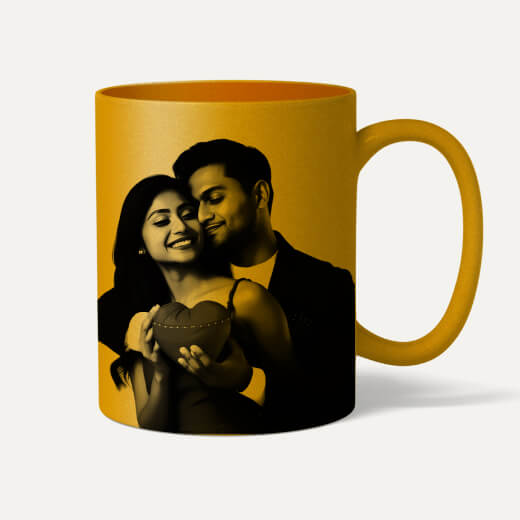 Custom Gold Coffee Mugs