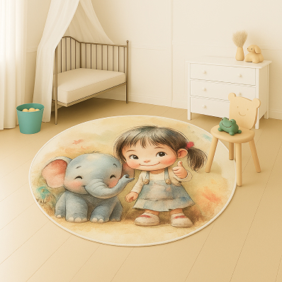 Round Custom Rugs