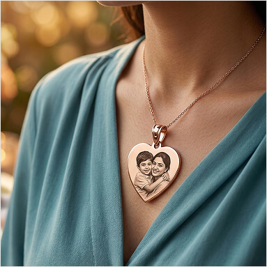 Heart Shape Keychain Pendant
