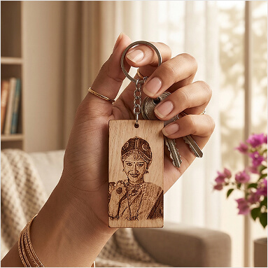 Wooden Keychain