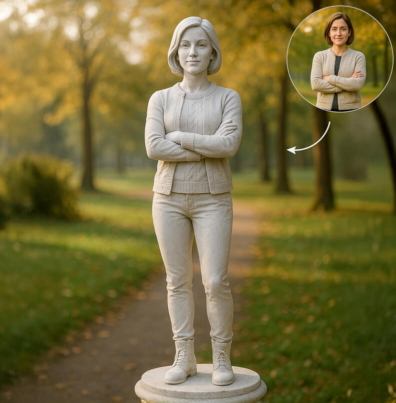 marble statues