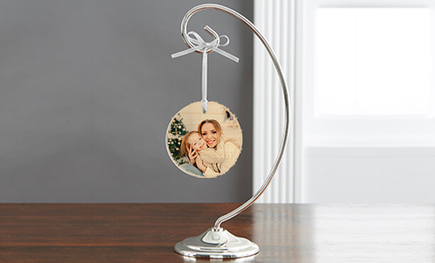 Wooden Photo Ornaments