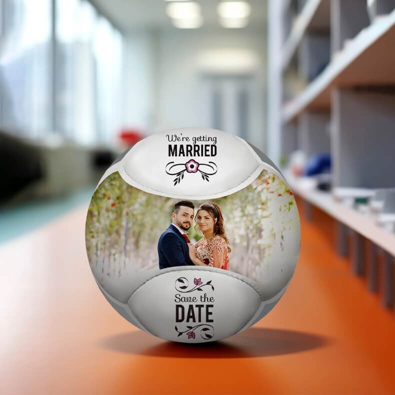 Celebrate Love with Custom Soccer Balls for Weddings!