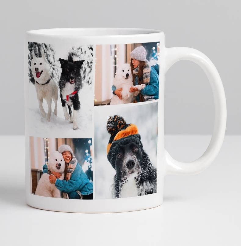 White Photo Mug