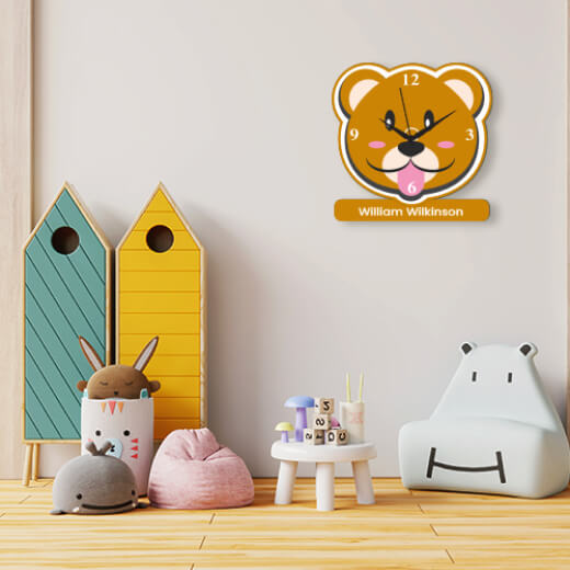 Bear Shaped Clock