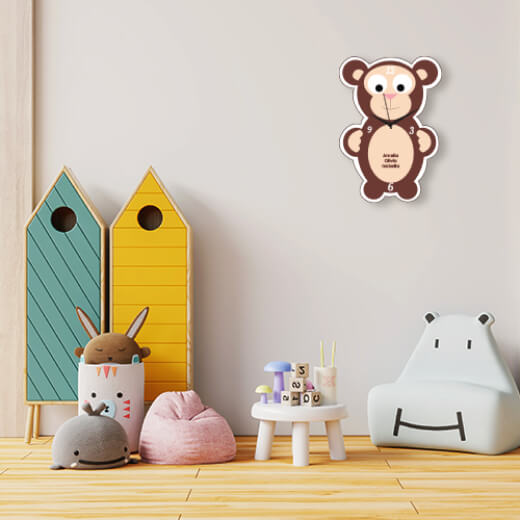 Monkey Shaped Clock